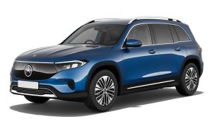 Dark blue Mercedes EQB
